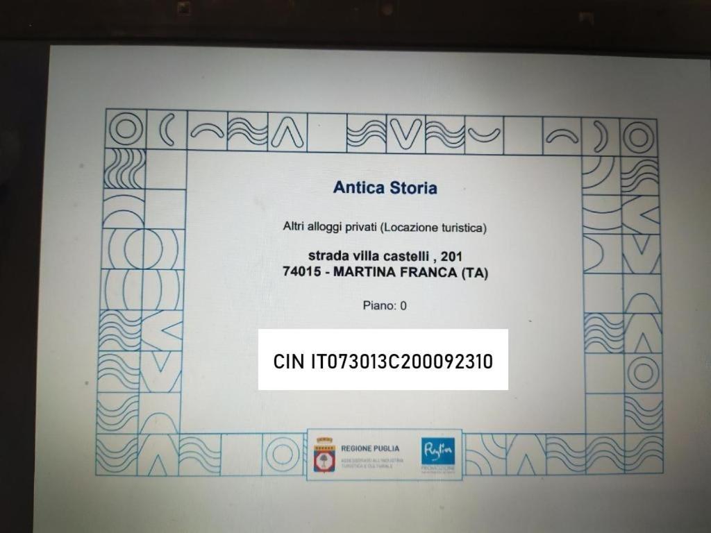 Antica Storia Villa Martina Franca Luaran gambar